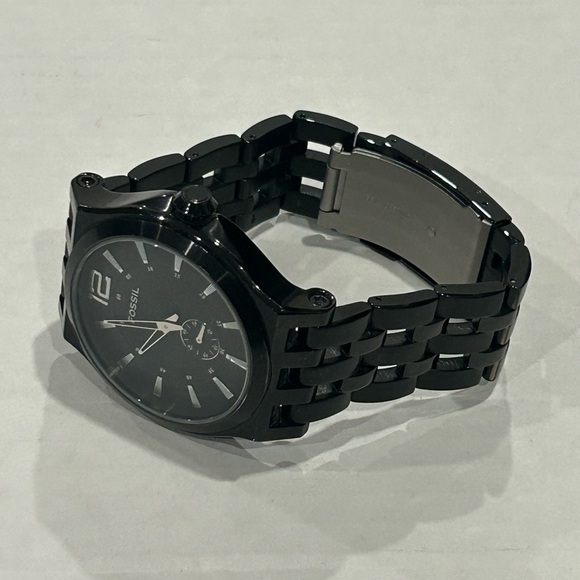 Black Fossil Arkitekt FS-4223 Stainless Steel Wrist Watch - Picture 5 of 9